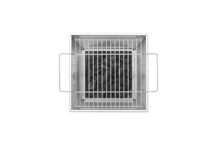 THÜROS T2 Edelstahl-Kaminzuggrill